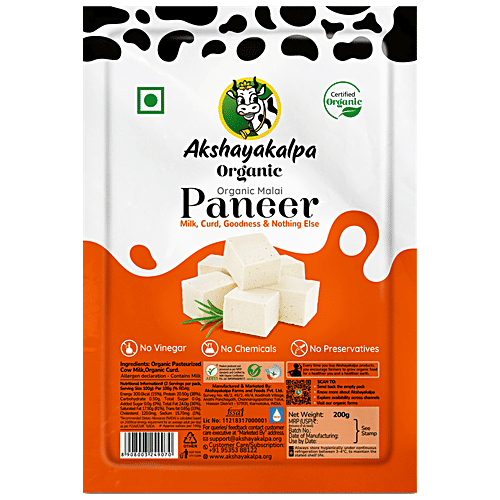 AKSHAYAKALPA MALAI PANEER 200 g