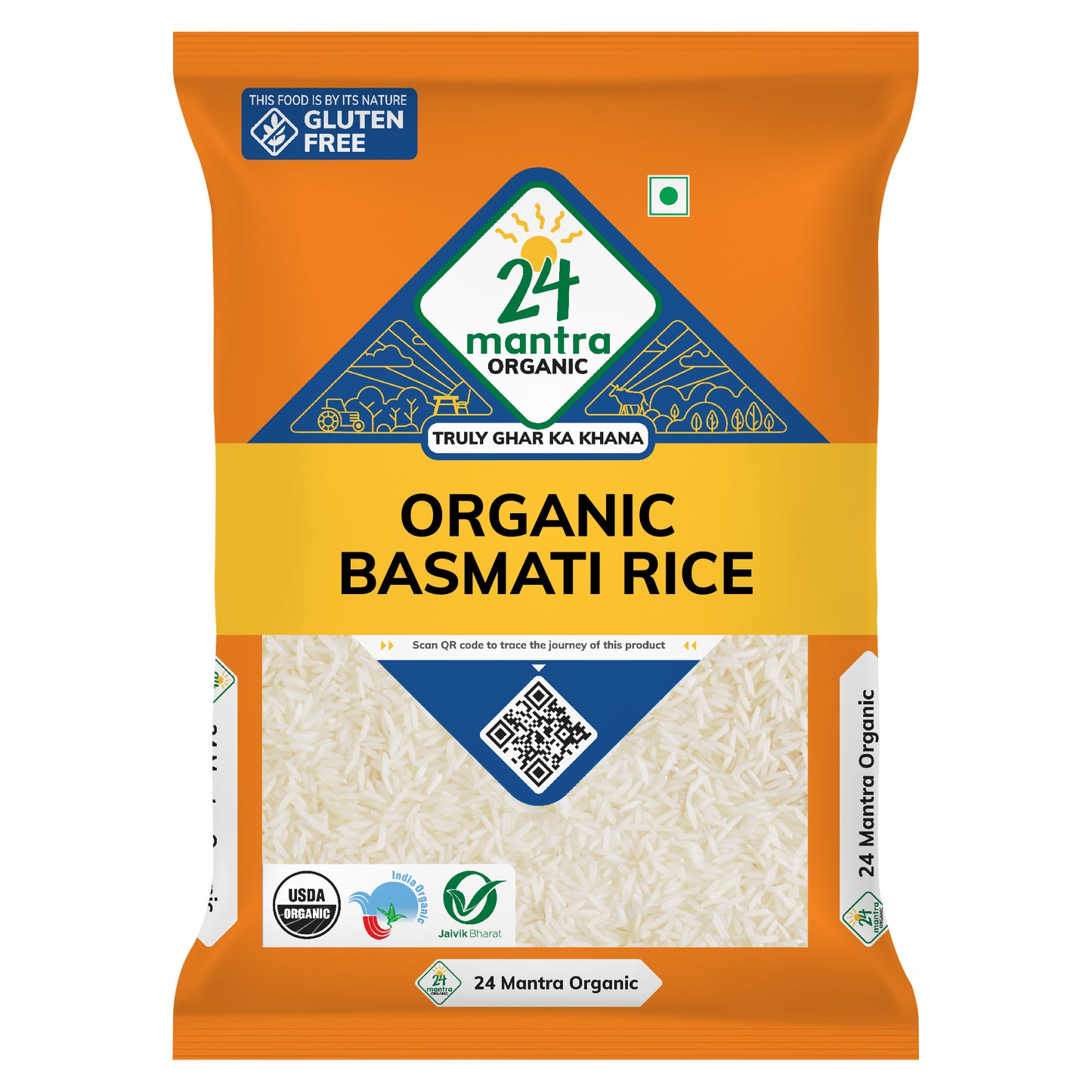 24 MANTRA BASMATI RICE PREMIUM POLISHED 1 kg