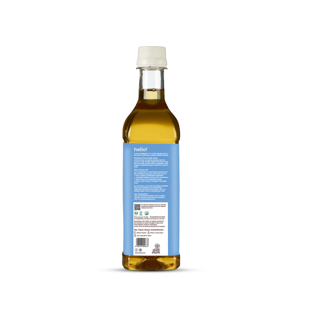 Pure & Sure Organic Castor Oil-250 ml