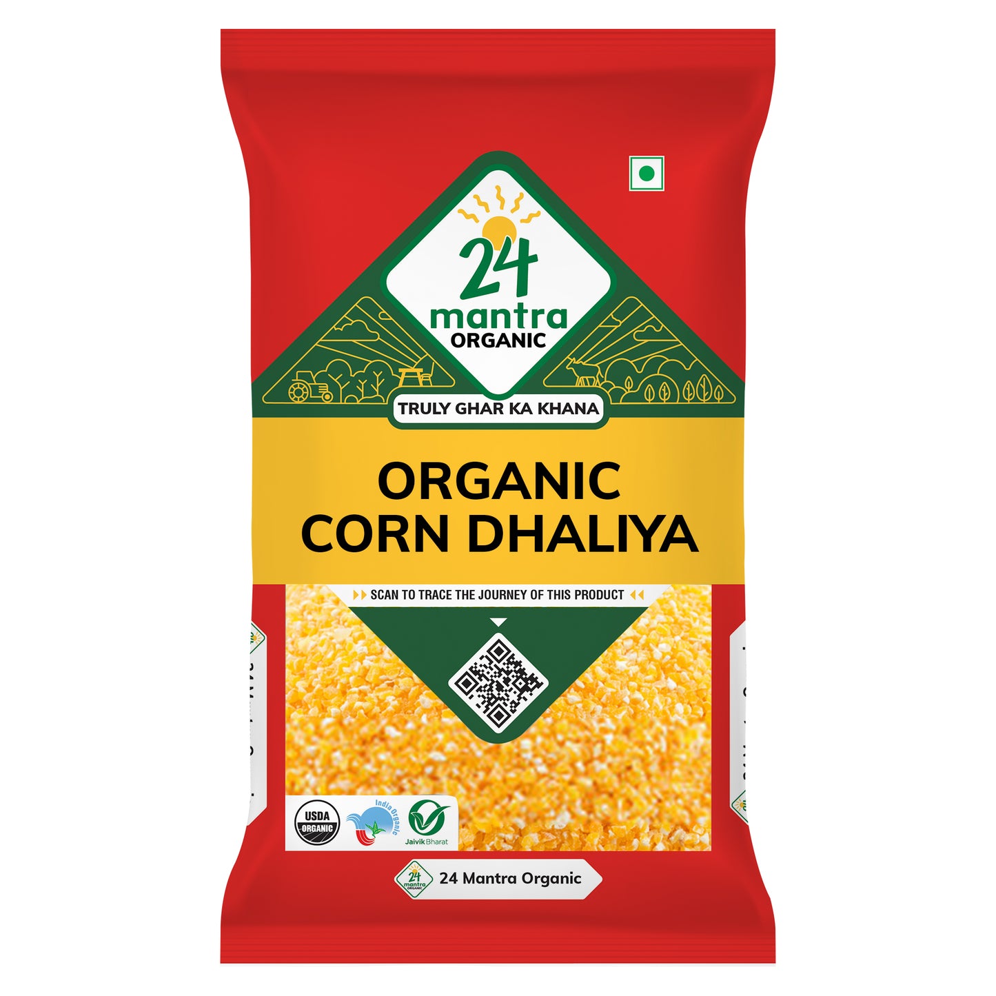 24 MANTRA ORGANIC CORN DHALIYA 500 g