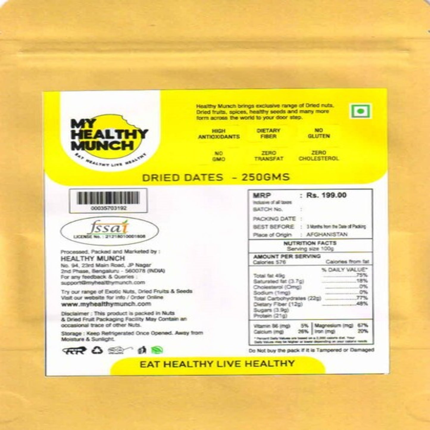 Mhm Premium Dry Dates