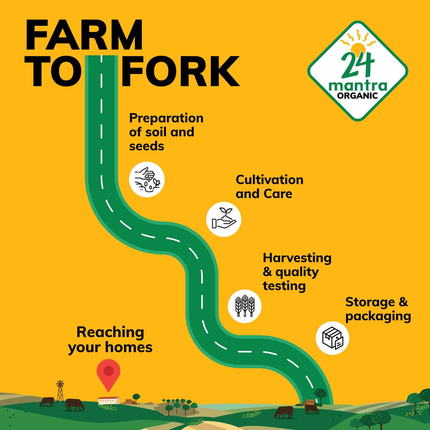 24 MANTRA ORGANIC CORN DHALIYA 500 g