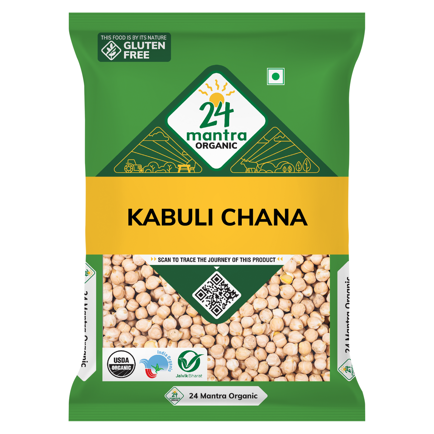 24 MANTRA ORGANIC KABULI CHANNA 1 kg