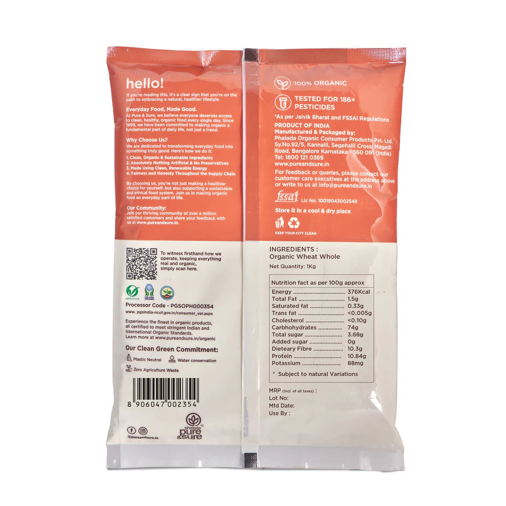 Pure & Sure Organic Maida 1Kg