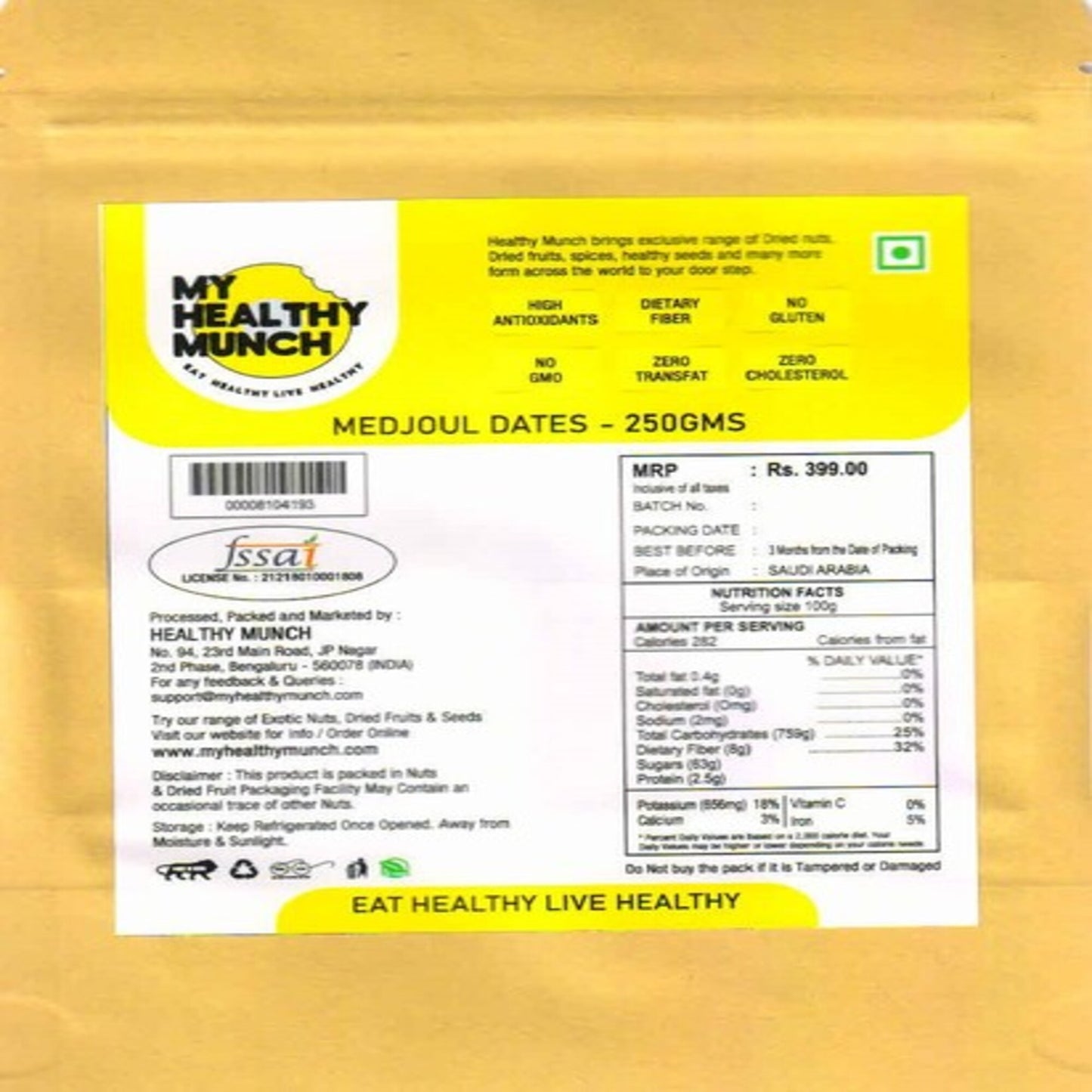 Mhm Premium Medjoul Dates S