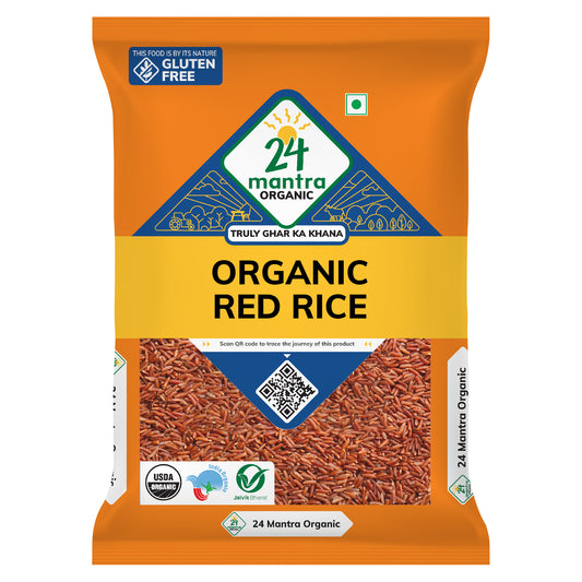 24 Mantra Organic Red Rice 1kg