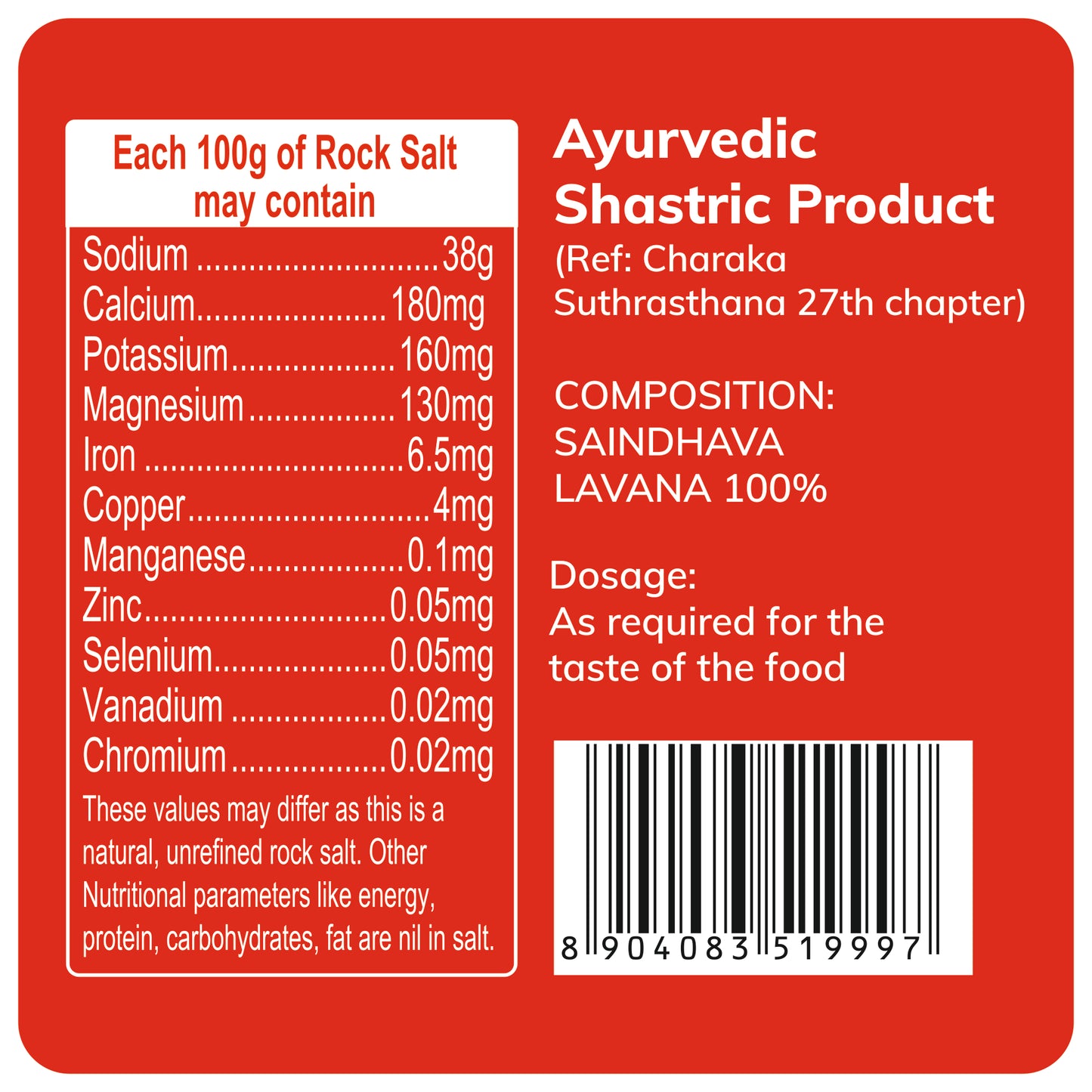 24 MANTRA HIMALAYAN ROCK SALT POWDER 1 kg