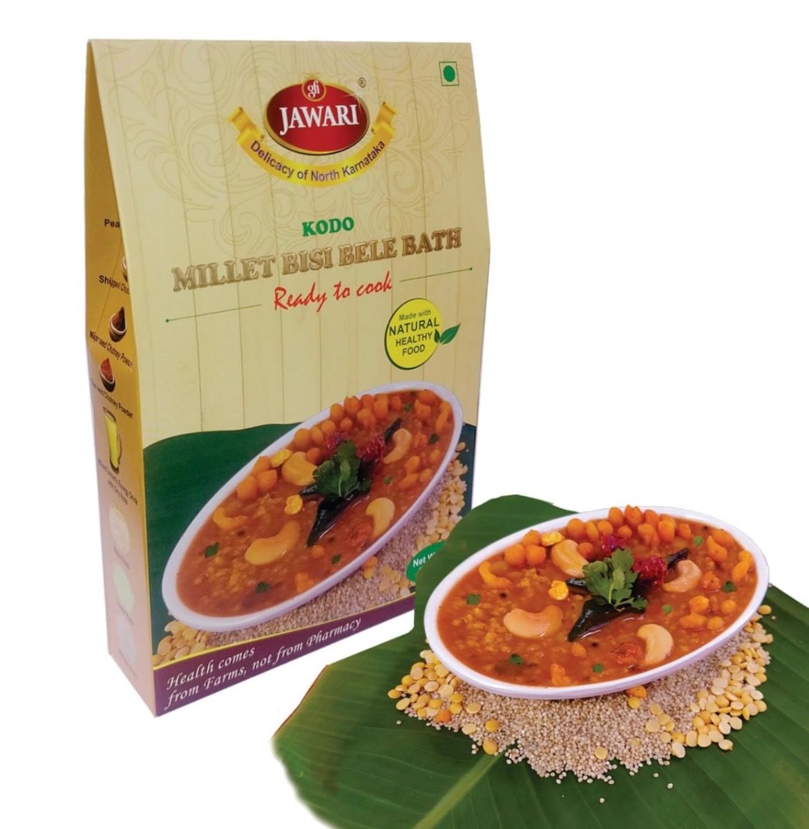 Jawari MILLETS BISIBELEBATH 250g