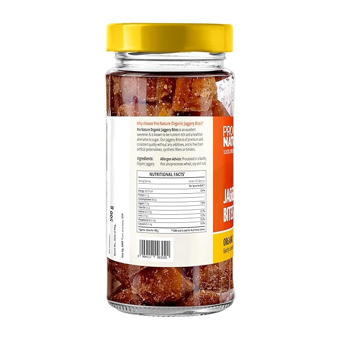 ProNature Jaggery Bites 500g (Jar)