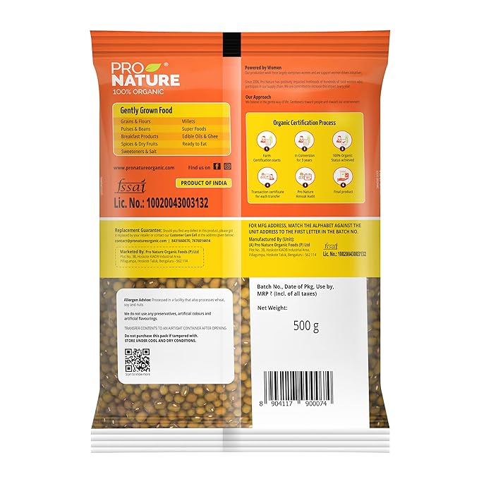 ProNature Moong Green Whole 500g