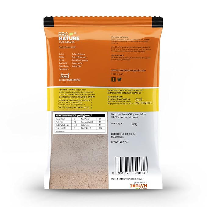 ProNature Ragi Flour 500g