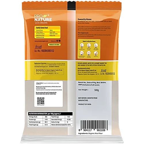 Pronature Rice Flour 500g