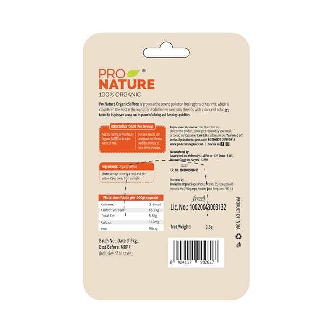 ProNature Saffron 0.5g