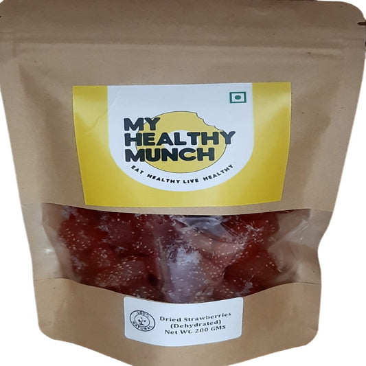 MHM Dehydrated Dried Strawberries 200g