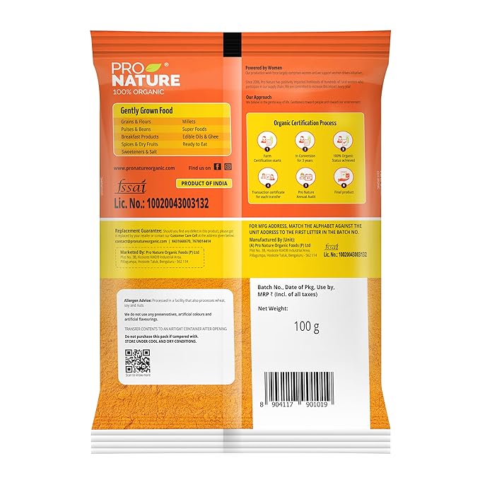 ProNature Turmeric Powder 100g