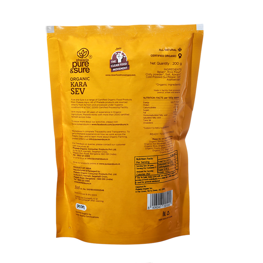 package details - Pure And Sure Kara Sev
