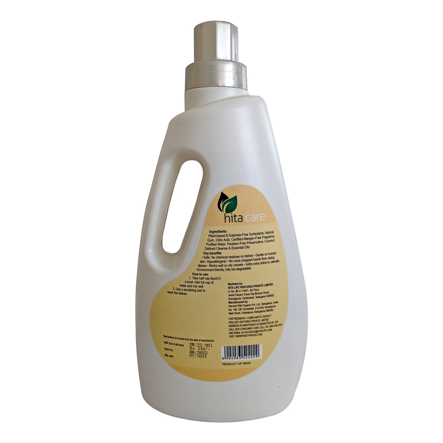 package detailing - Hita Caredishwash Liquid