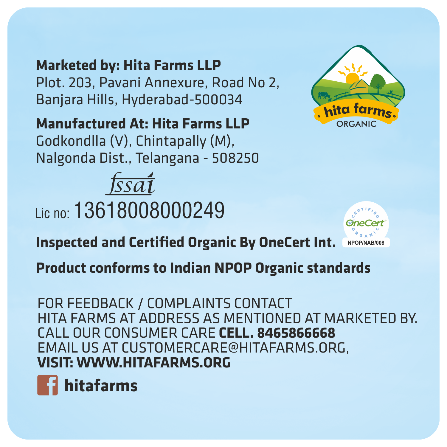 Manufacturer detailing - Happy Gopi Organic Cow Ghee
