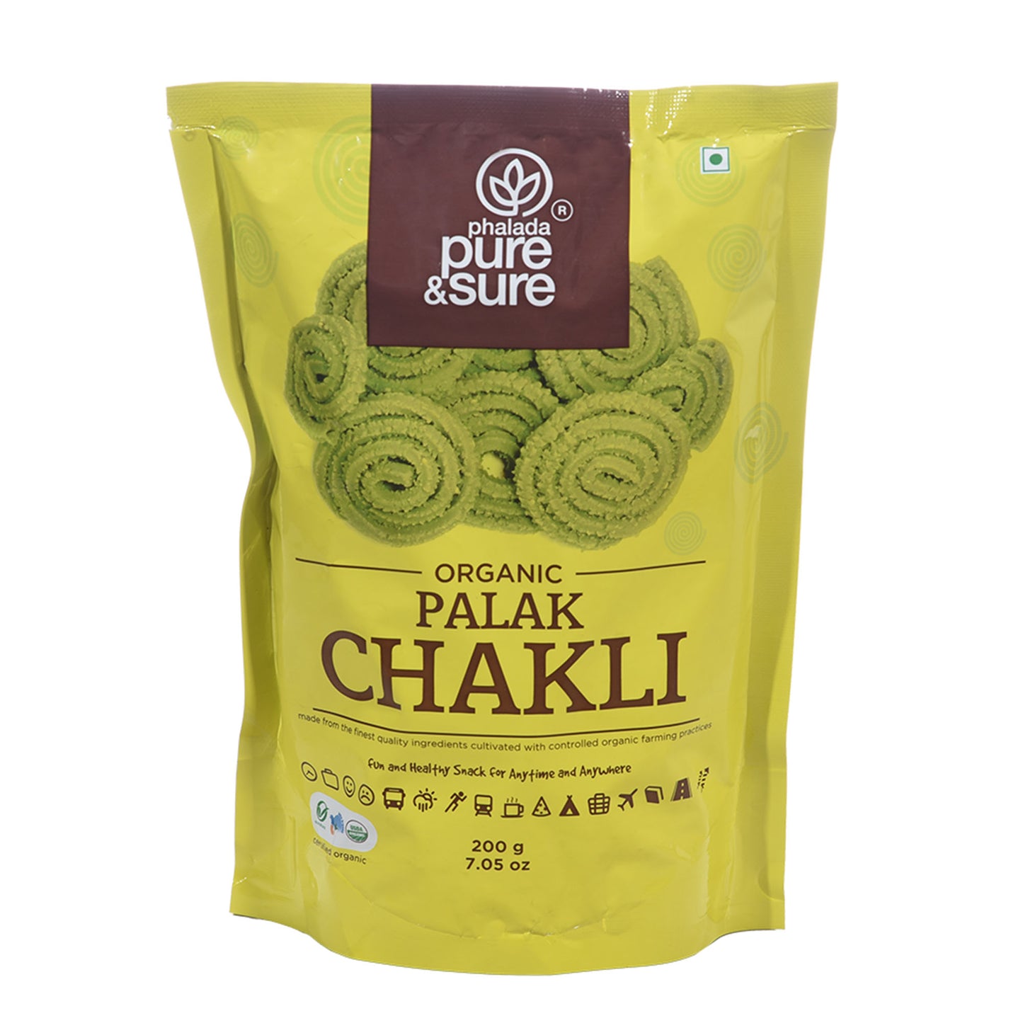 Pure And Sure Palak Chakli