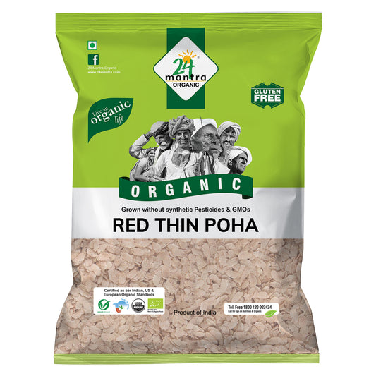 Red Thin Poha 500 Gm