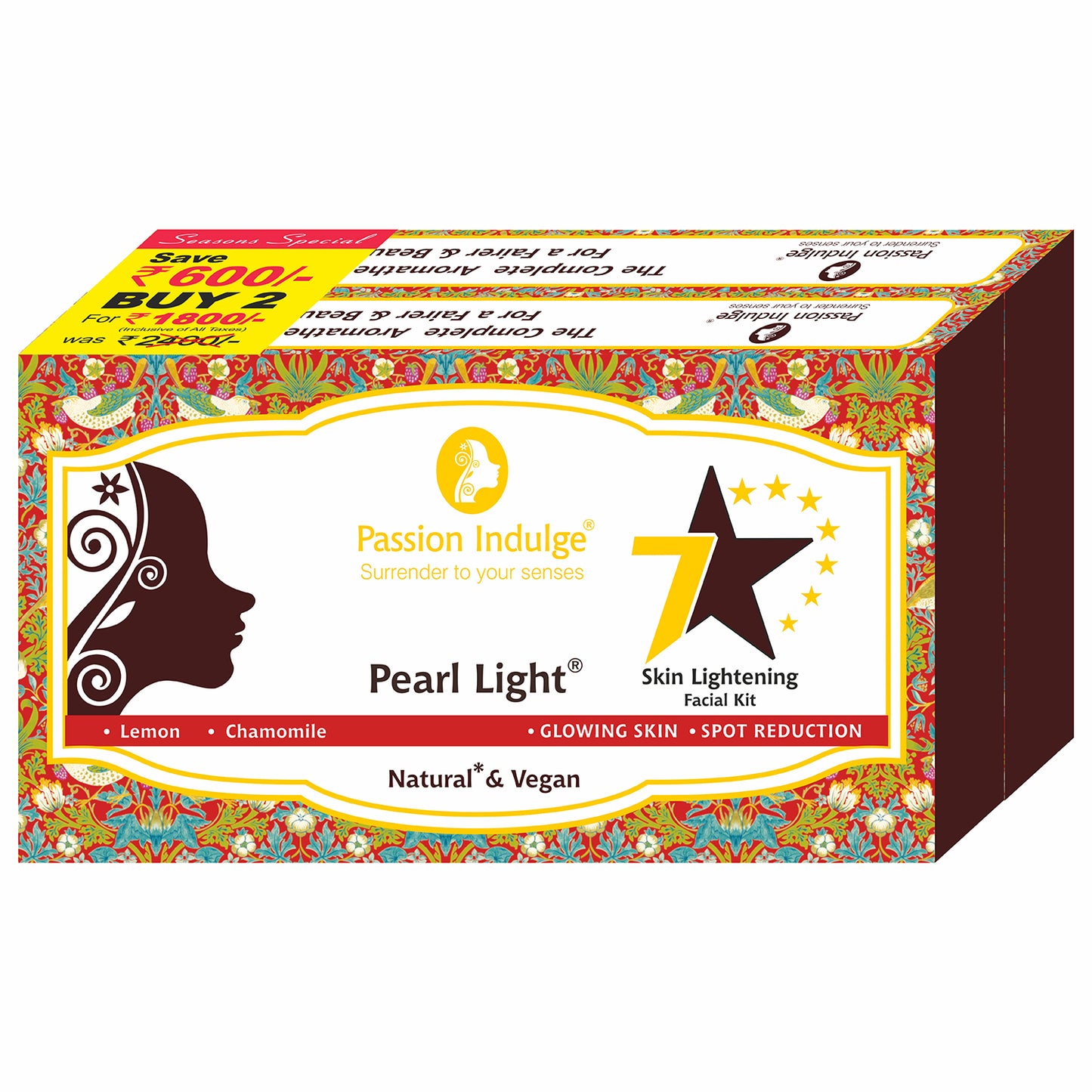 Passion Indulge Handmade Bath Bar Soap (Pearl Light)