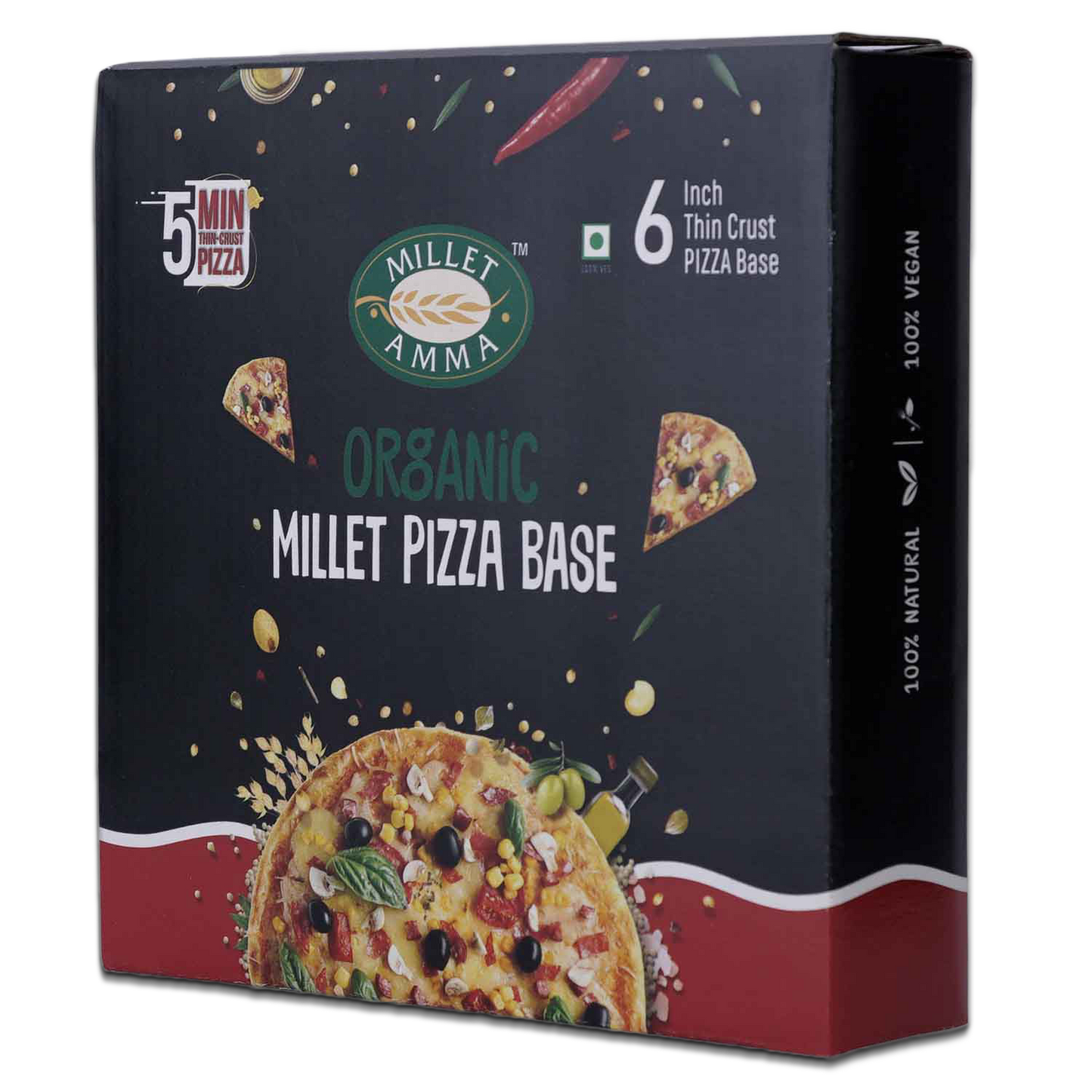 Millet Pizza Base