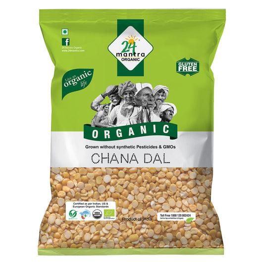 24 MANTRA ORGANIC CHANNA (BENGALGRAM) DAL 1 kg