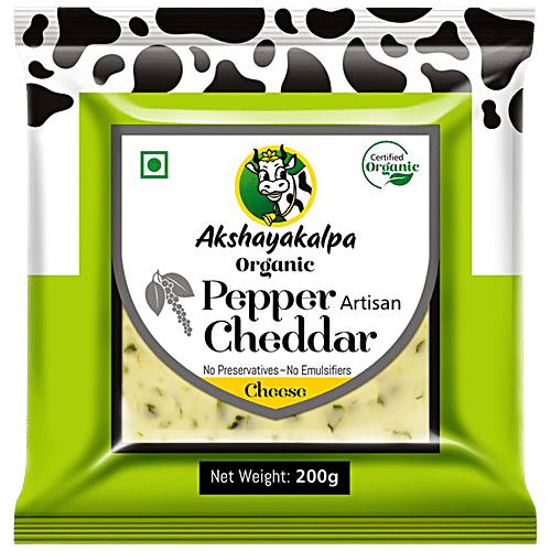 AKSHAYAKALPHA CHEDDAR PEPPER 200 g