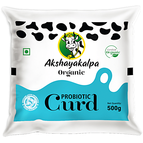 Akshayakalpa Organic Probiotic Curd 500 g