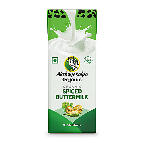 Akshayakalpa Butter milk Spiced 200 ml Tetrapak