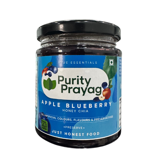 Purity Prayag Apple Blueberry Honey Chia Spread