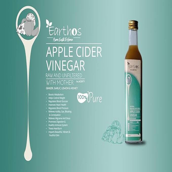 Earthos Organic Apple Cider Vinegar 500