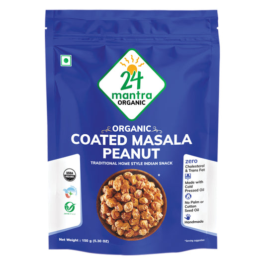 Organic coated-masala-peanut 150 g