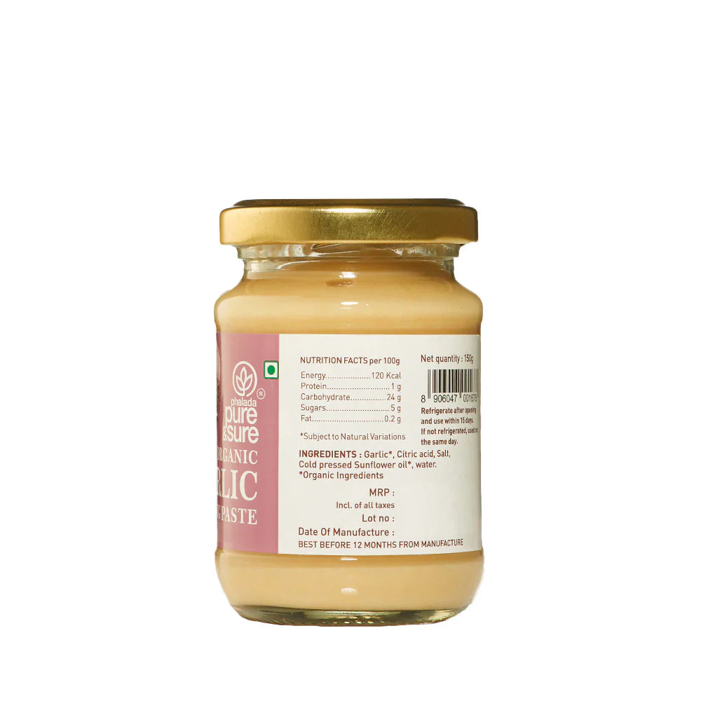 Organic Garlic Paste 150g