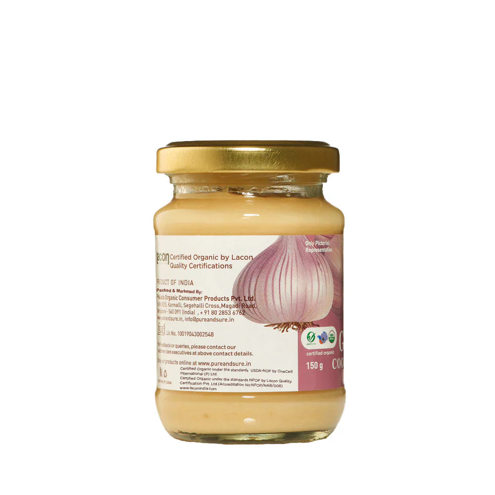 Organic Garlic Paste 150g