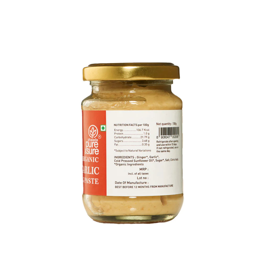 ORG GINGER GARLIC PASTE 150g