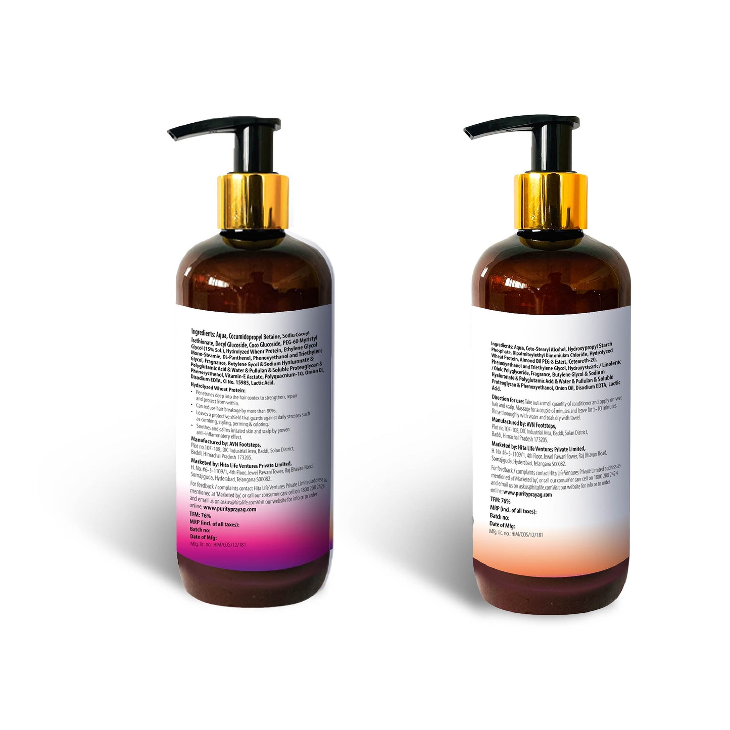 package details - Shampoo & Conditioner Combo