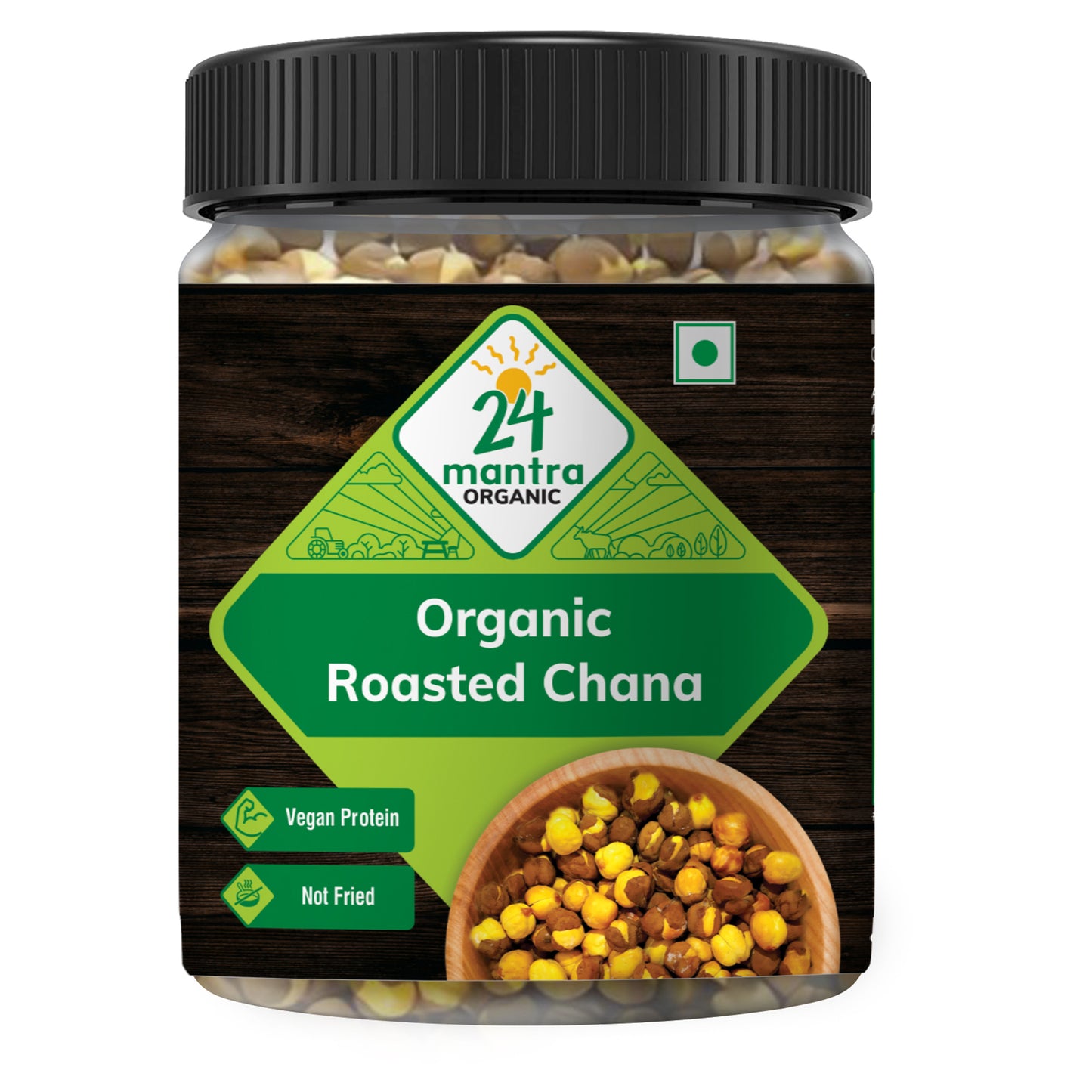 Organic Roasted Chana