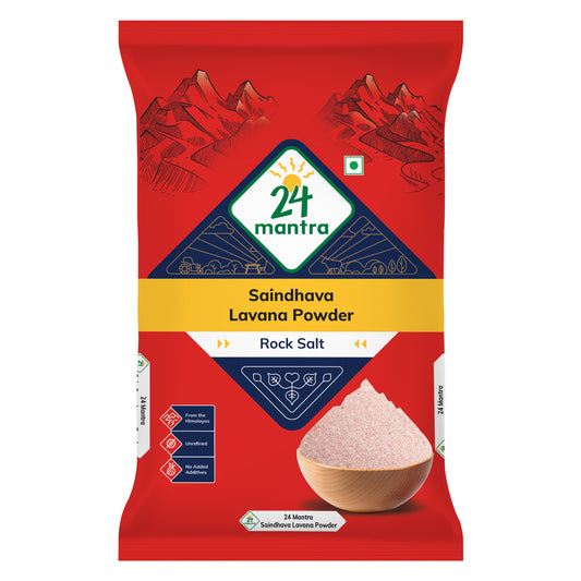 24 MANTRA HIMALAYAN ROCK SALT POWDER 1 kg