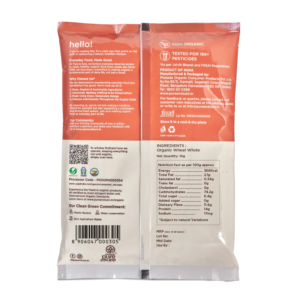 Organic Wheat Flour 1 kg