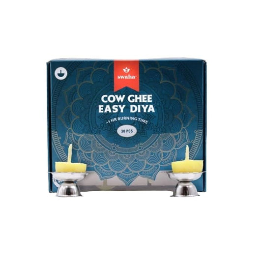 SWAHA EASY COW GHEE DIYA 1 HOUR