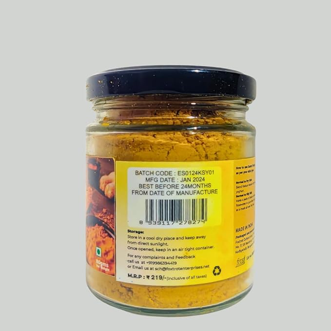 Earthos Kasturi manjhal wild turmeric 80g