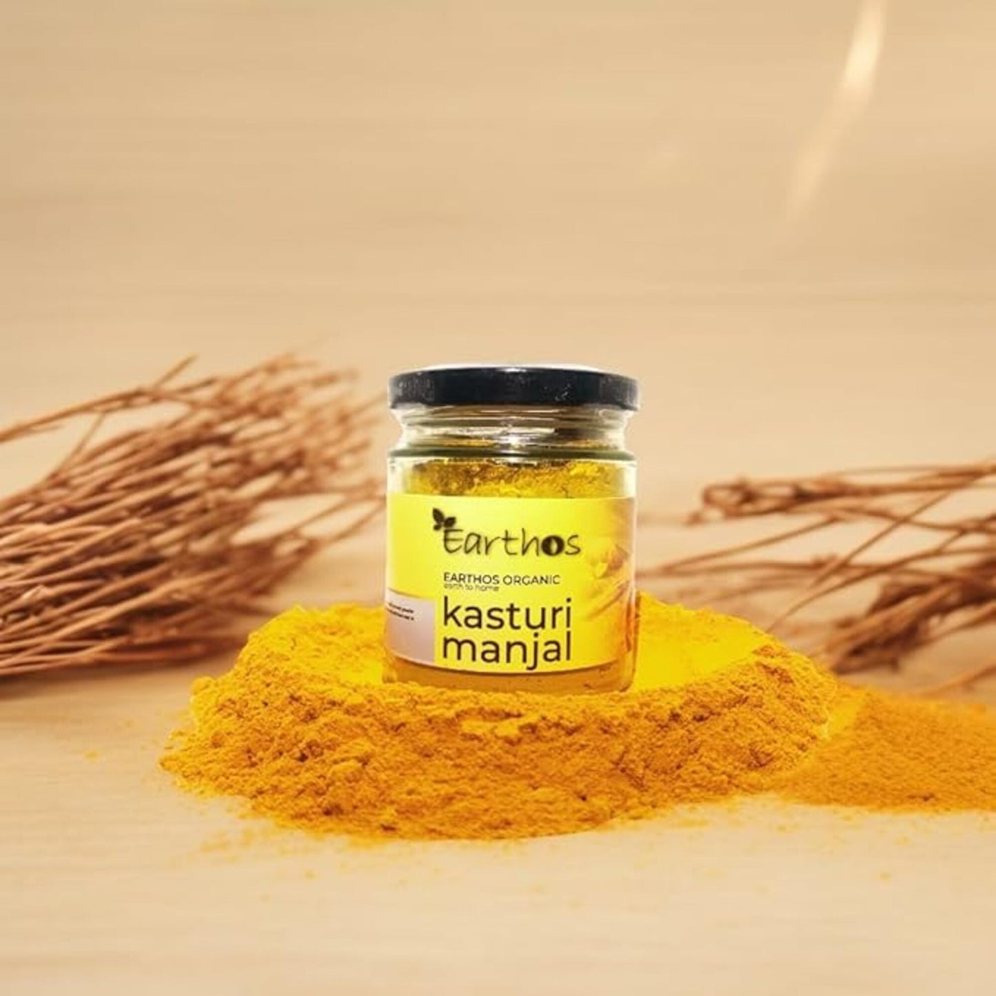 Earthos Kasturi manjhal wild turmeric 80g