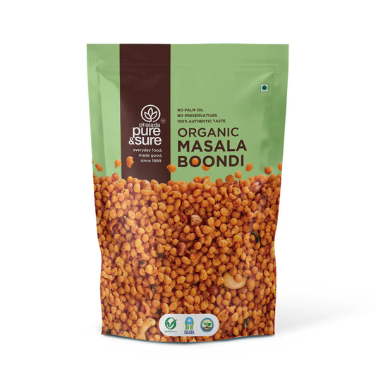 Organic Masala Boondi 100g