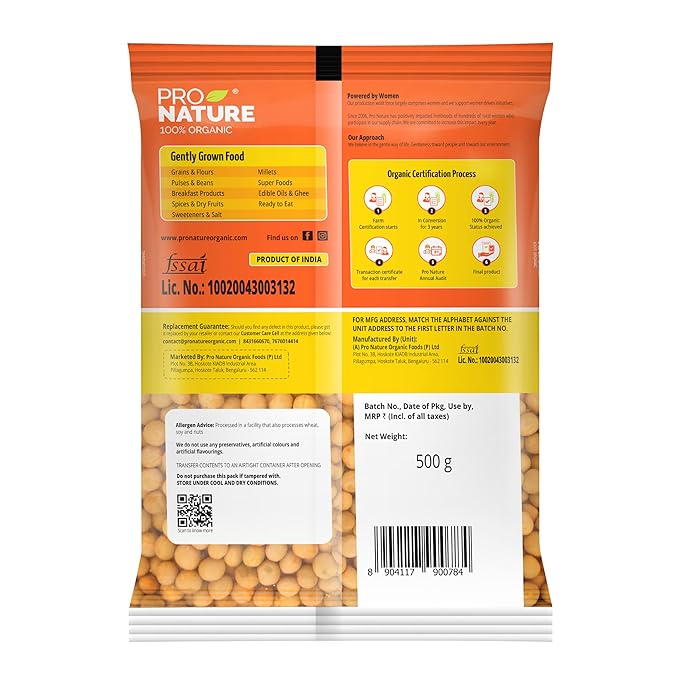 ProNature  Peas (Green) 500g