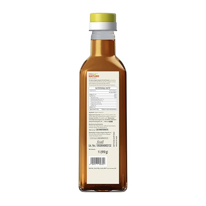 ProNature  Sesame Oil (Black) 1litre