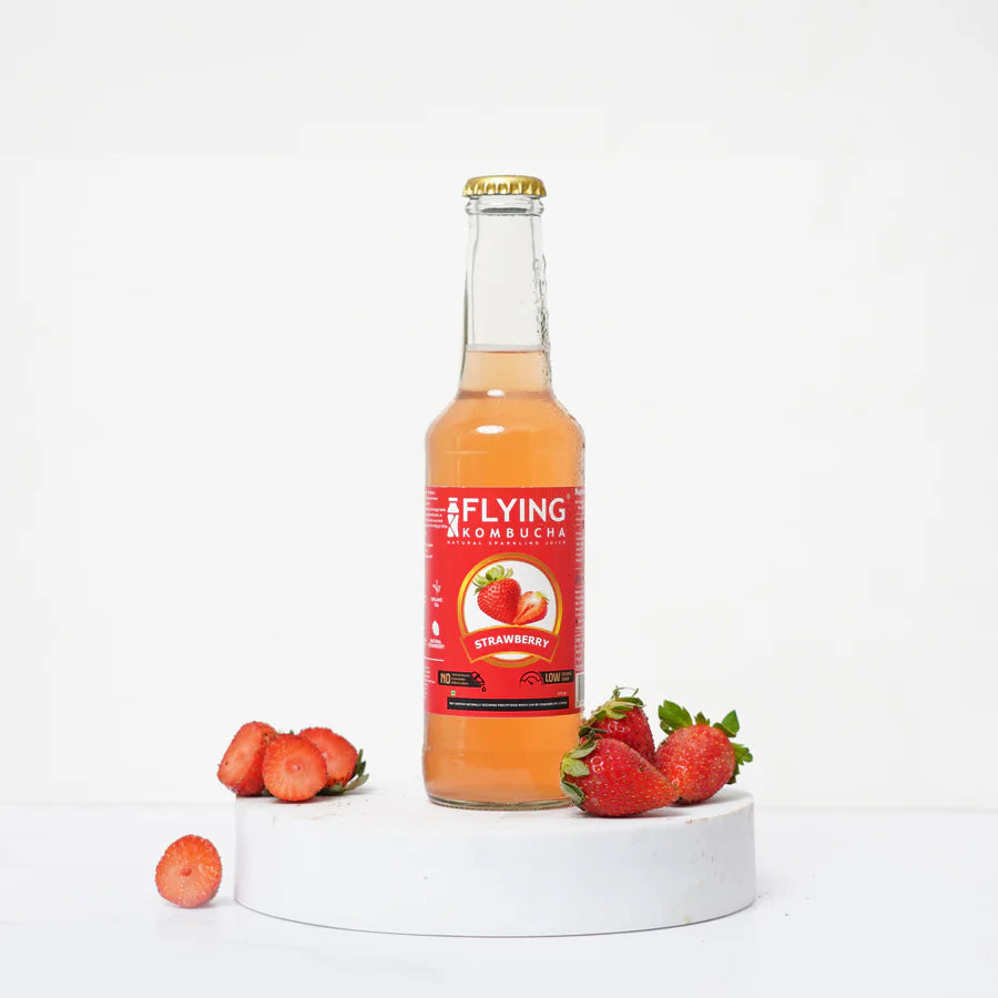 Flying Kombucha Strawberry Kombucha 200ml