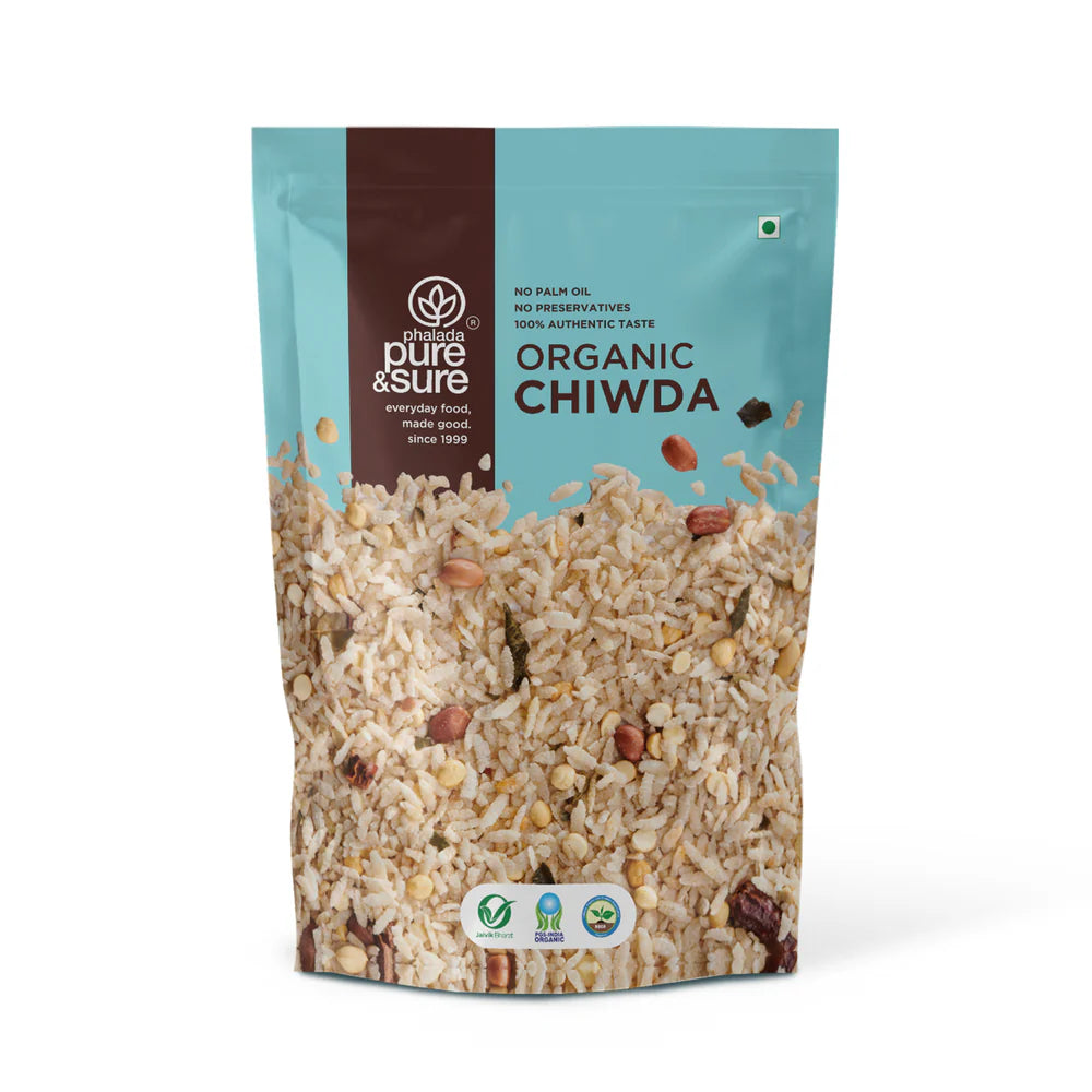 Organic Sweet & Salt Chiwda 100g