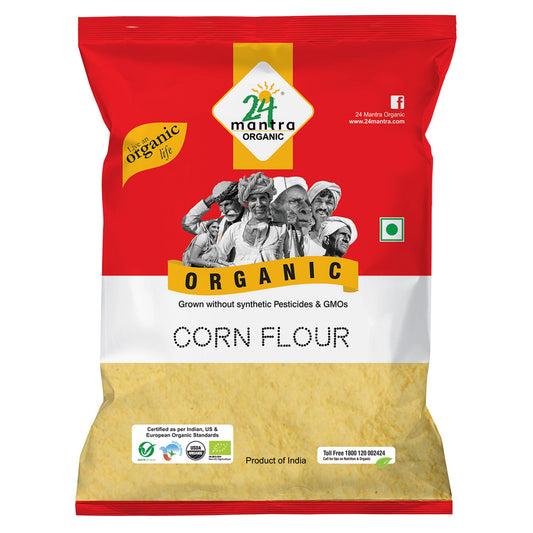 Organic Corn Flour 500 Gm