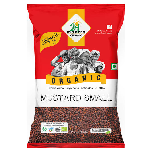 Organic Mustard Small 100Gm